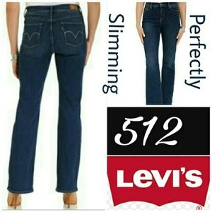 🎈HP🎈 NWT! LEVI'S 512 BOOTCUT JEANS 6L/28
